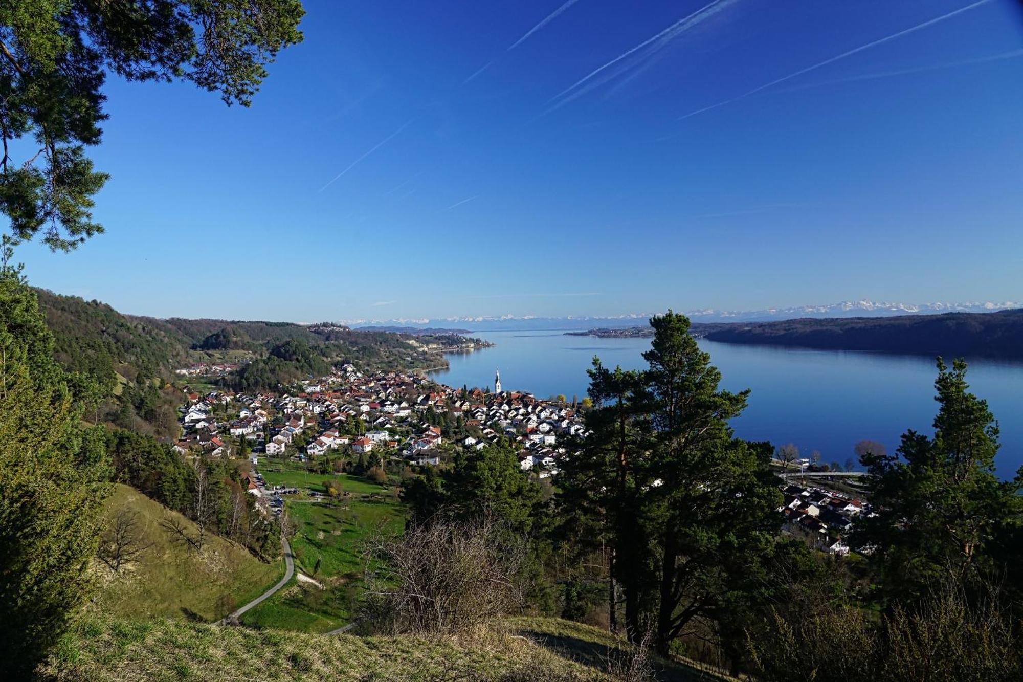 Haus Saentisblick Lägenhet Sipplingen Exteriör bild